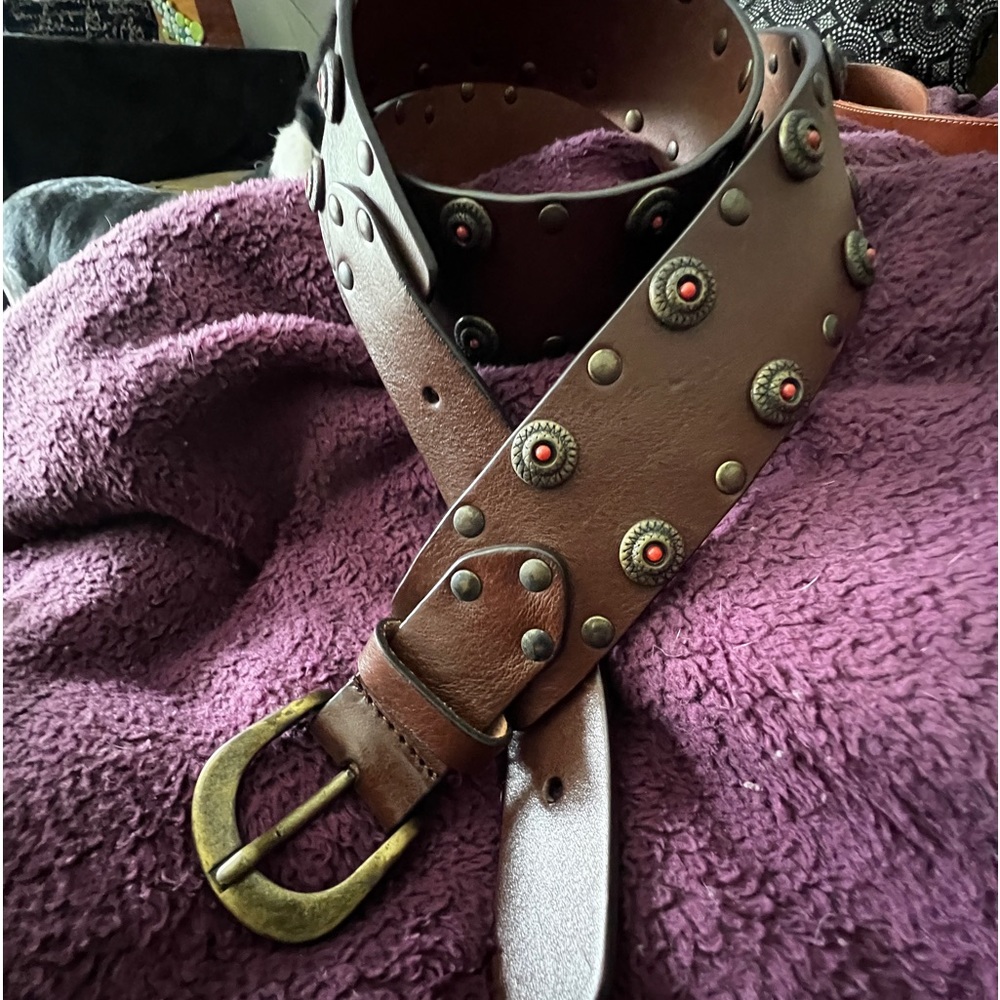 Punto Fibbia made in Italy leather belt